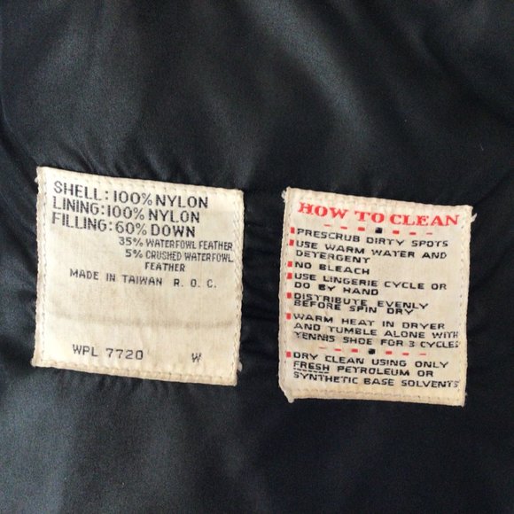 Campus - Vintage Down Filled Vest Jacket Rust, Light Gray & Blue - Picture 11 of 11